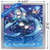 Trends International Hatsune Miku - Stars Wall Poster, 22.4L x 14.7W, Silver Framed Version view 3
