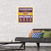 NBA Los Angeles Lakers - Champions 20 Wall Poster, 22.4L" x 14.7W", White Framed Version view 2