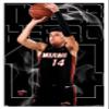 NBA Miami Heat - Tyler Herro 20 Wall Poster, 22.4L" x 14.7W", White Framed Version view 1