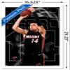 NBA Miami Heat - Tyler Herro 20 Wall Poster, 22.4L" x 14.7W", White Framed Version view 3
