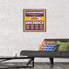 NBA Los Angeles Lakers - Champions 20 Wall Poster, 22.4L" x 14.7W", Barnwood Framed Version view 2