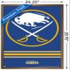 Trends International NHL Buffalo Sabres - Logo 20 Wall Poster, 34L x 22.4W, Bronze Framed Version view 3