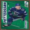 Trends International NHL Vancouver Canucks - Elias Pettersson 19 Wall Poster, 22.375" x 34", Mahogany Framed Version view 1