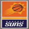 Trends International NBA Phoenix Suns - Logo 20 Wall Poster, 22.4L x 14.7W, Barnwood Framed Version view 1