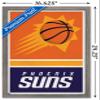 Trends International NBA Phoenix Suns - Logo 20 Wall Poster, 22.4L x 14.7W, Barnwood Framed Version view 3