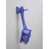 Vikan 10122 Wall Bracket, Single Hook Module, 3",PP/PAI, Green view 3