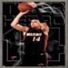 NBA Miami Heat - Tyler Herro 20 Wall Poster, 22.4L" x 14.7W", Barnwood Framed Version view 1
