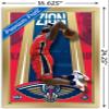 Trends International NBA New Orleans Pelicans - Zion Williamson 20 Wall Poster, 22.4L x 14.7W, Gold Framed Version view 3