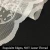 Lace Easter Table Runners 72 Inches Long - Spring Easter Eggs Table Runner - Easter Table Decorations for Home Dining Room - Easter Party Decorations and Supplies (White) view 3