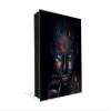 Concept Crystal Key Organizer Cabinet and Magnetic Glass Doors with Design of Your Choice K01 Young Woman Posing' view 1