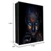 Concept Crystal Key Organizer Cabinet and Magnetic Glass Doors with Design of Your Choice K01 Young Woman Posing' view 3