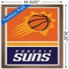 Trends International NBA Phoenix Suns - Logo 20 Wall Poster, 22.4L x 14.7W, Bronze Framed Version view 3