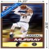 Trends International NBA Denver Nuggets - Jamal Murray 19 Wall Poster, 22.375" x 34", Mahogany Framed Version view 3