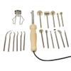 Electric Fabric Flower Maker Artificial Flower Ironing Machine- 17 Heads Fake Flower Making Tools (A) view 2