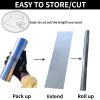 DANCHEL OUTDOOR Roll up Titanium Stove Pipe Ultralight,Camping Wood Stove Chimney Pipe with Rings, Hot Tent Accessories Replacement Flue 2.48 Dia., 11''Wide, 9.8ft/3m Length view 3