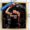 NBA Miami Heat - Tyler Herro 20 Wall Poster, 22.4L" x 14.7W", Gold Framed Version view 3