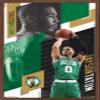 Trends International NBA Boston Celtics - Jayson Tatum 19 Wall Poster, 22.375" x 34", Mahogany Framed Version view 1