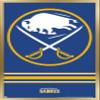 Trends International NHL Buffalo Sabres - Logo 20 Wall Poster, 34L x 22.4W, Gold Framed Version view 1