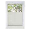BlindsAvenue Cordless Top Down Bottom Up Cellular Honeycomb Shade, 9/16" Single Cell, Blackout, White Dove, Size: 27.5" W x 48" H view 1