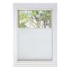 BlindsAvenue Cordless Top Down Bottom Up Cellular Honeycomb Shade, 9/16" Single Cell, Blackout, White, Size: 27" W x 48" H view 1