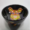 15" round TALAVERA VESSEL SINK Mexican handmade ceramic bathroom basin, folk art view 4