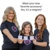 AB Queen Magnet Pageant Contestant Number Sash Fashion Accessory Brooch The Queen's Magnet view 3