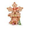 Department 56 North Pole Village Gingerbread Cookie Mill Animated Lit Building, 7.64 Inch, Multicolor view 1
