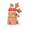 Department 56 North Pole Village Gingerbread Cookie Mill Animated Lit Building, 7.64 Inch, Multicolor view 2