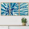 SIGNWIN Framed Canvas Wall Art Sharp Pointed Agave Plant Leaves Botanical Succulent Photography Minimalism Contemporary Closeup Dramatic for Living Room, Bedroom, Office - 16"x24"x3 Natural view 3