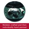 Authentic Two Tone Etched Collector Piece by Leo Blackhorse view 2