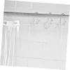 Cabilock 12 Pcs Stainless Steel Shower Curtain Hooks Seashell Ocean Decor Easy Install Bathroom Hooks view 3