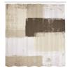 Ambesonne Abstract Shower Curtain, Abstract Grunge Style Brushstrokes Painting Contemporary Illustration, Cloth Fabric Bathroom Decor Set with Hooks, 69" W x 70" L, Dusk Sepia view 2