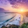Iconic Arts Laminated 24x36 Poster: Corona del mar Newport Beach Wide view 1