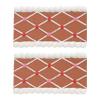 Department 56 Village Accessories Landscape Gingerbread Straight Road 2-Piece Figurine Set, 0.5 Inch, Multicolor view 1