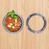 Cabilock Stainless Steel Pot Rack Rustproof Thickness Magnetic Kitchen Wok Holder for Bottom Pans Easy to Clean and Kitchen Accessory view 2