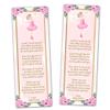 30 bookmarks ballerina baby shower favors floral watercolor personalized view 1