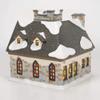 Department 56 Snow Village Woodlands Family Church Lit Building, 7.48 Inch, Multicolor view 3