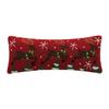 Peking Handicraft 31TG853C20OB Prancing Reindeer Hook Pillow, 20-inch Length, Wool and Cotton view 1