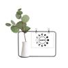 OFFbb-USA Profit Loss Moon Phase Change Earth Metal Picture Frame Ceramic Vase Decor view 1