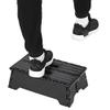 ZJchao Folding Step Stool, Portable Step Ladder Half Step Ladder Foot Step Stool for Elderly Pregnant Bathroom Travel Use Adults, Kitchen Garden Bathroom Stepping Stool Foldable Stool(Black) view 1