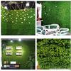QIAOH Artificial Topiary Hedge Plant 2PCS, Artificial Hedge Plant Panels, Faux Grass Wall Greenery Mats, Outdoor Privacy Fence Screening Garden Decoration view 2