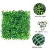 QIAOH Artificial Topiary Hedge Plant 2PCS, Artificial Hedge Plant Panels, Faux Grass Wall Greenery Mats, Outdoor Privacy Fence Screening Garden Decoration view 3