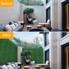 QIAOH Artificial Topiary Hedge Plant 2PCS, Artificial Hedge Plant Panels, Faux Grass Wall Greenery Mats, Outdoor Privacy Fence Screening Garden Decoration view 4