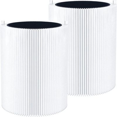 Laukowind Replacement Filters for Blueair Blue Pure 411 411+ Auto Mini - Parts with Silent Activated Carbon, Fit for Cleaner Pet Filter - 2 Pack