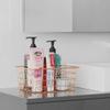 4 PACK - Gold Wire Storage Basket Organizer Bin Baskets for Kitchen Cabinets Freezer Office Bedroom Bathroom view 3
