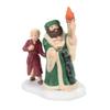 Department 56 Porcelain Dickens Village a Christmas Carol Visiting The Miner's Home Building and Figurine Set, 7.87 Inch, Multicolor view 4