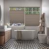 BlindsAvenue Cordless Top Down Bottom Up Cellular Honeycomb Shade, 9/16" Single Cell, Blackout, Sticks & Stones, Size: 27.5" W x 48" H view 2