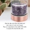 Yoption Crystal Water Bottle, Natural Amethyst Healing Glass Water Bottle, Includes a Loose Leaf Tea Infuser Bottle and Protective Sleeve view 4