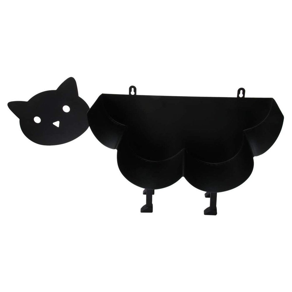 Cabilock Paper Stand Tissue Holder for Desktop Multi-Functional Cat Design and Stable Tissue Storage Rack for Home Office and Restaurant Use