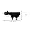 Cabilock Paper Stand Tissue Holder for Desktop Multi-Functional Cat Design and Stable Tissue Storage Rack for Home Office and Restaurant Use view 3